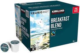 Kirkland Signature Breakfast Blend Coffee Pods, 120 ct
