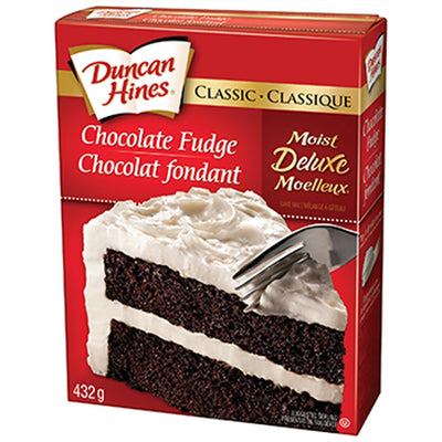 Duncan Hines Chocolate Fudge Cake Mix, 432 g