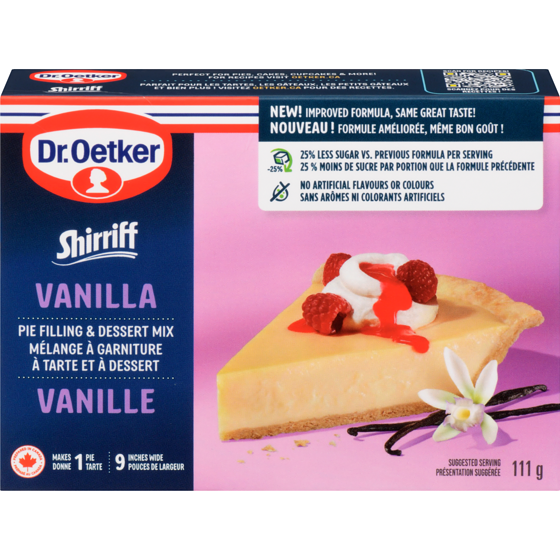 SHIRRIFF VANILLA PIE MIX