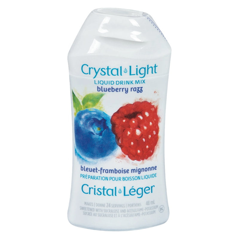 Crystal Light Liquid Blueberry Razz Drink, 48 mL