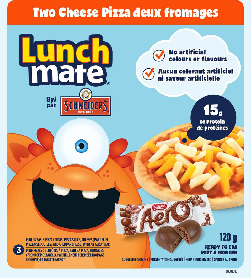 Schneider's Two Cheese Pizza Kit Lunchmate, 120g