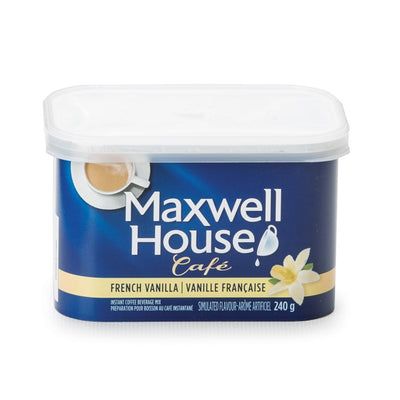 Maxwell House Café French Vanilla Instant Coffee, 240 g