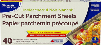 Reynold's Pre-Cut Parchment Sheets, 40 ct