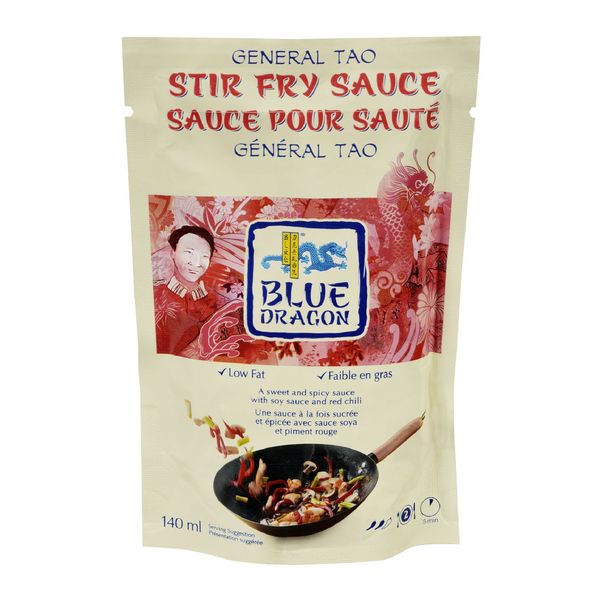 Blue Dragon General Tao Stir Fry Sauce, 140 mL