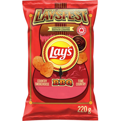 LAY'S SMOKEHOUSE BBQ CHIPS