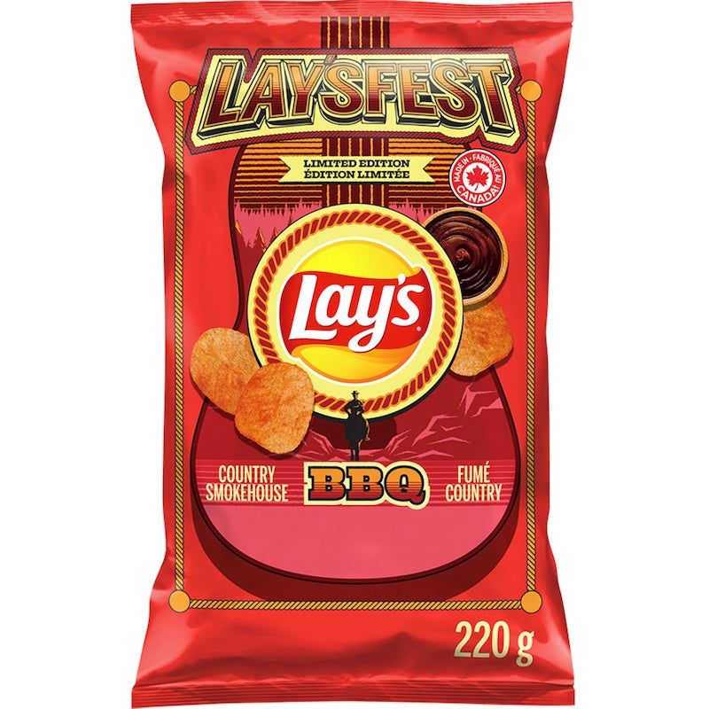 LAY'S SMOKEHOUSE BBQ CHIPS