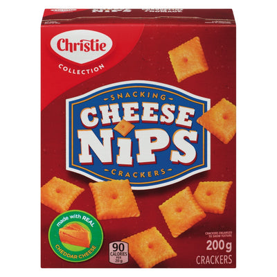 Cheese Nips Cheddar Cheese Crackers, 200 g