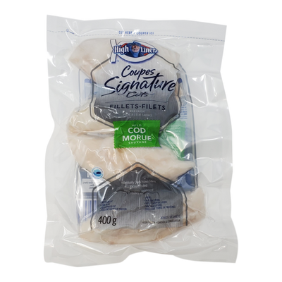 High Liners Signature Cuts Cod Fillets, 400 g