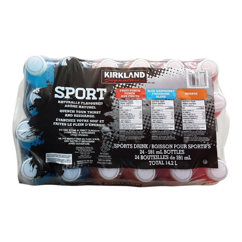 Kirkland Signature Sport Drinks Variety Pack, 24 ct