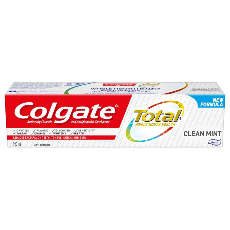 Colgate Total Clean Mint Toothpaste, 120 mL