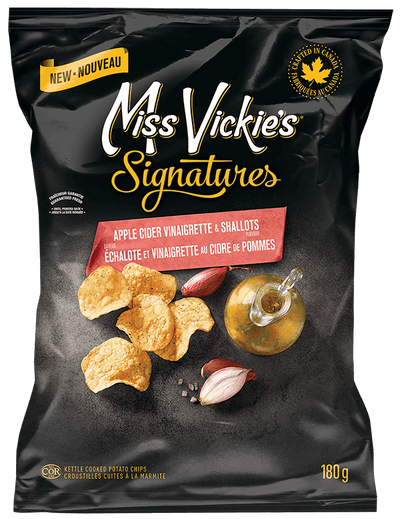 Miss Vickie's Signatures Apple Cider Vinaigrette & Shallots, 180 g