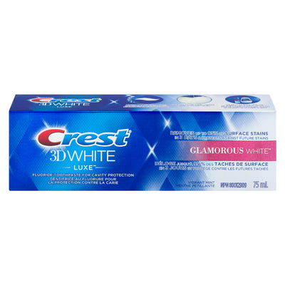 Crest 3D White Toothpaste, 75 mL