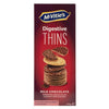 MCVITIES THINS MILK CHOCLATE DIGESTIVE