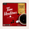 Tim Hortons Coffee K Cups Original, 30 ct, 315 g