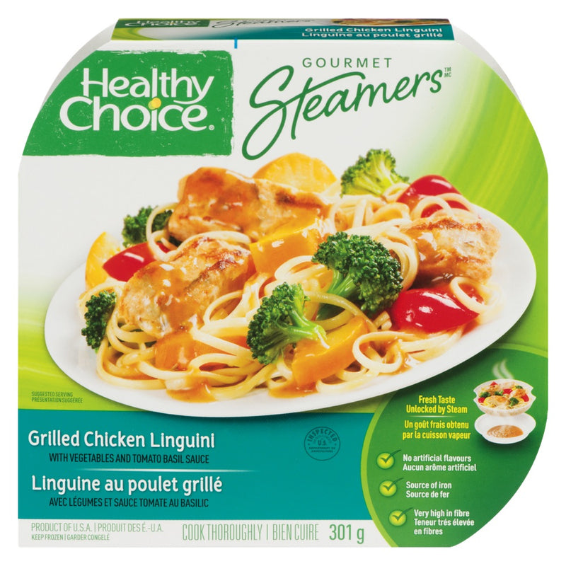 Healthy Choice Steamers Grilled Chicken Linguini, 301 g
