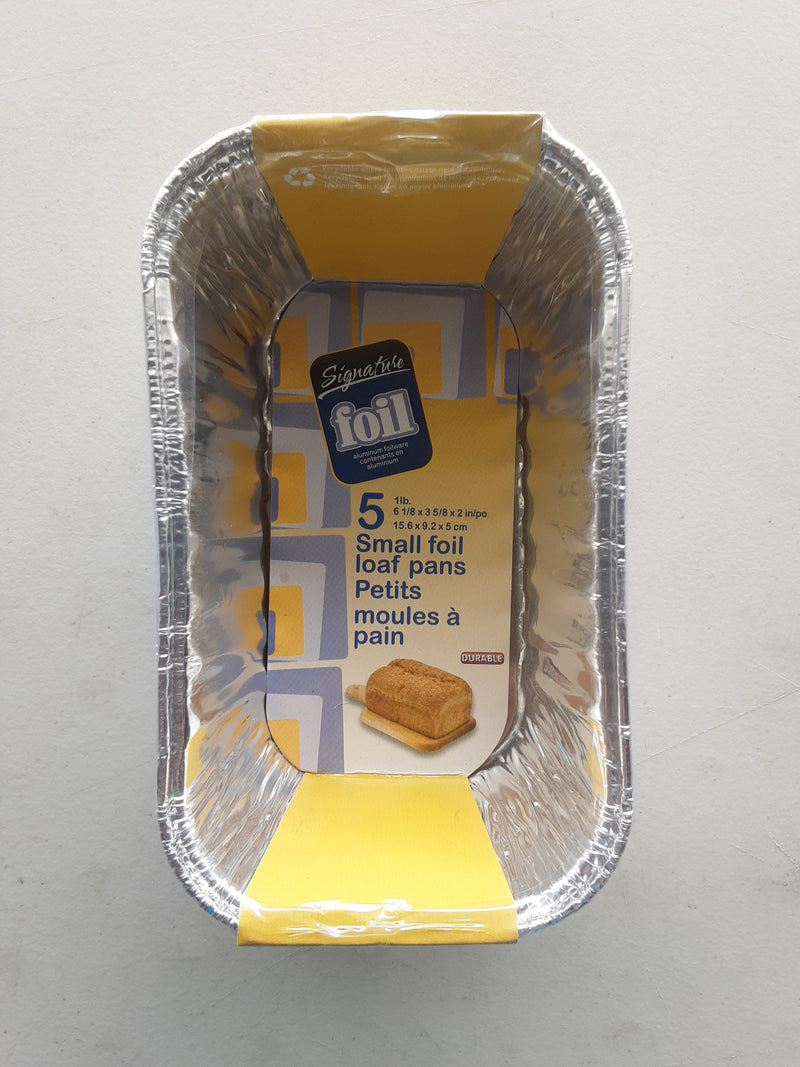 FOIL LOAF PAN, 5PK