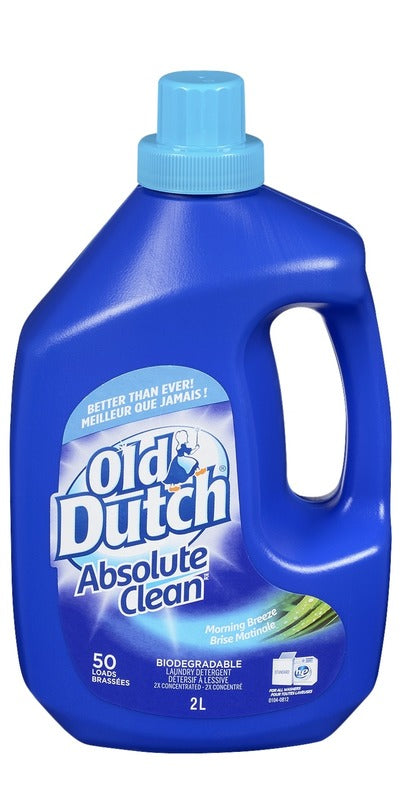 Old Dutch Morning Breeze Laundry Detergent, 4 L