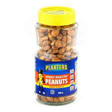 PLANTERS HONEY ROASTED PEANUTS, 290 g
