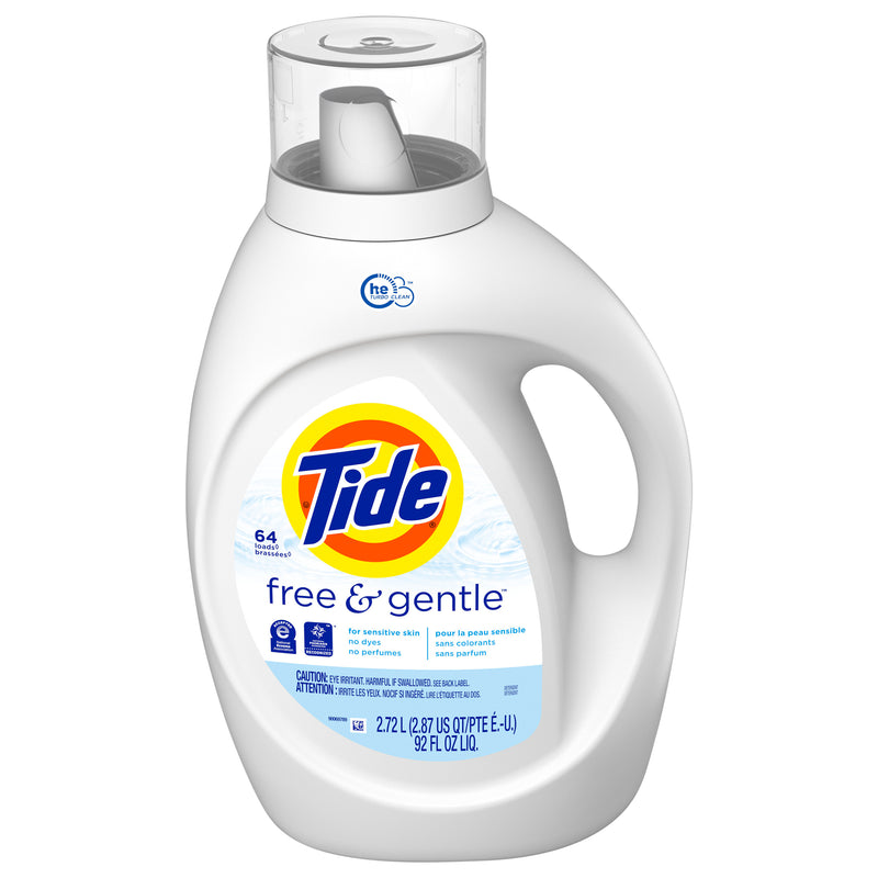 Tide Free & Gentle Detergent, 2.72 litre