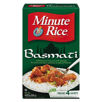 Minute Rice Basmati Rice, 125 g