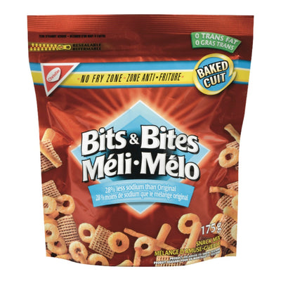 Bits & Bites Snack Mix Less Salt, 175 g