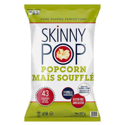 Skinny Pop Popcorn, 397 g