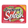 Trident Sugar Free Splash Strawberry Kiwi Gum, 9 pieces