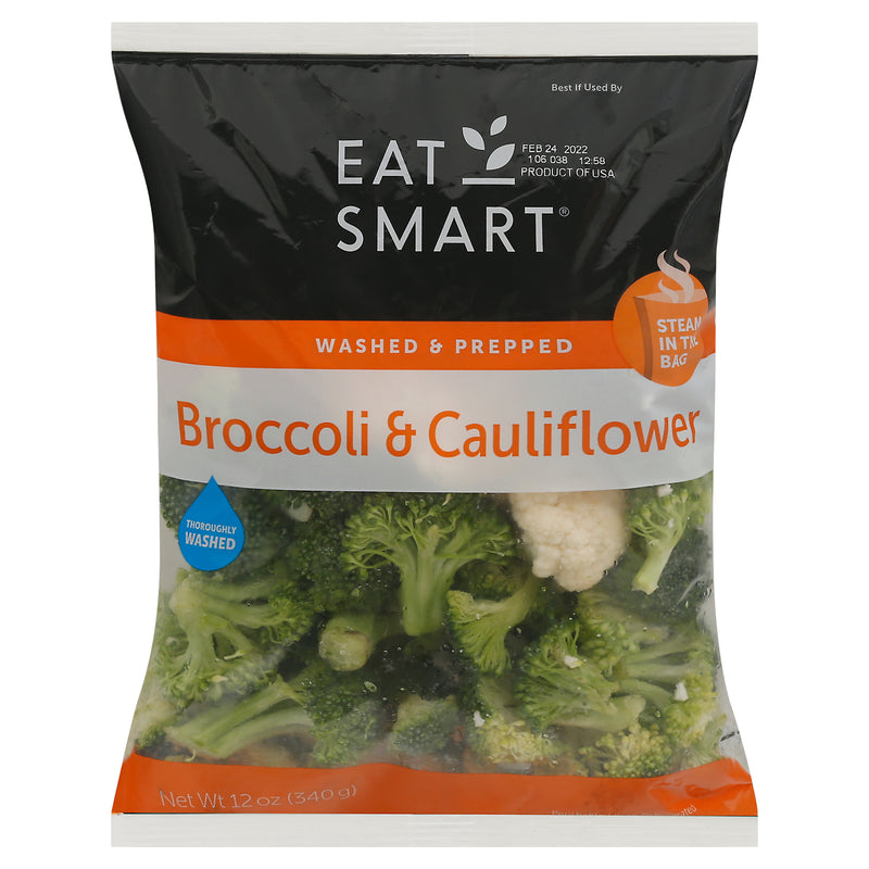 Eat Smart Broccoli & Cauliflower, 340 g