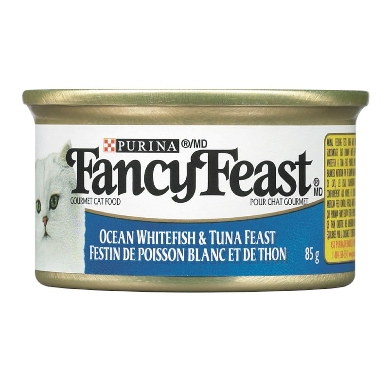 Fancy Feast Ocean Whitefish & Tuna Feast, 85 g