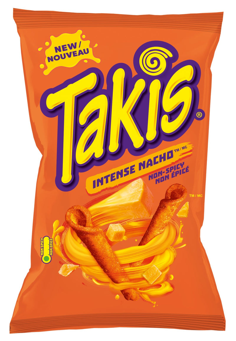 Takis Intense Nacho Rolled Tortilla Chips, 1 ct