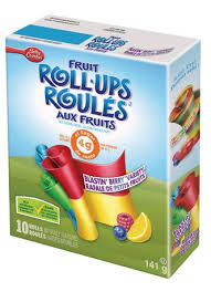 Fruit Rollups Blastin' Berry, 141 g