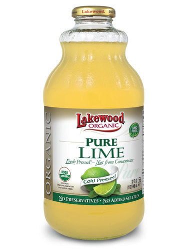 Lakewood Organic Pure Lime, 946 mL