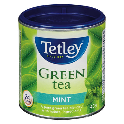 Tetley Green Tea Mint, 48g  (24ct)