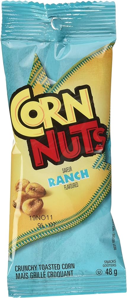 Hormel Foods Ranch Flavored Corn Nuts Snacks, 48 g