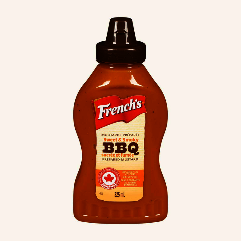 French's Sweet & Smoky Barbecue Mustard, 325 mL