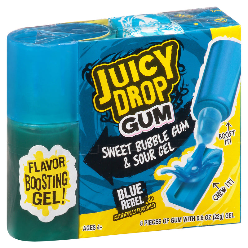 Juicy Drop Sweet Gum & Sour Gel Assorted Fruit Flavors, 16 ct