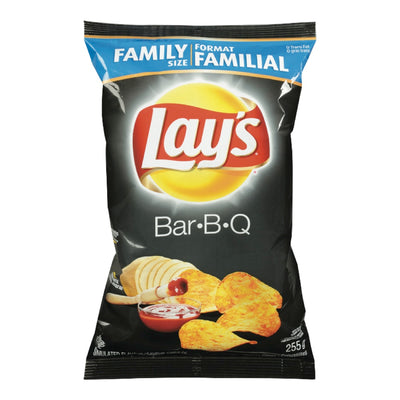 Lay's Family Size Bar-B-Q Potato Chips, 235 g
