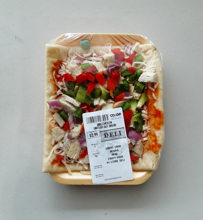 BBQ Chicken on Flat Bread