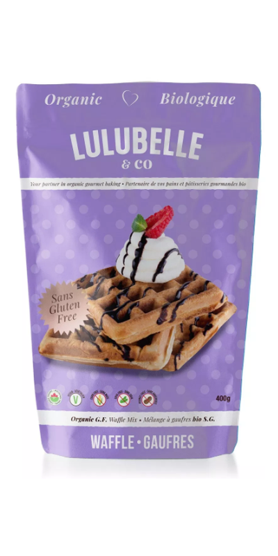 Lulubelle Gluten Free Waffle Mix, 375 g