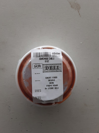 Homemade Chili, 8 oz