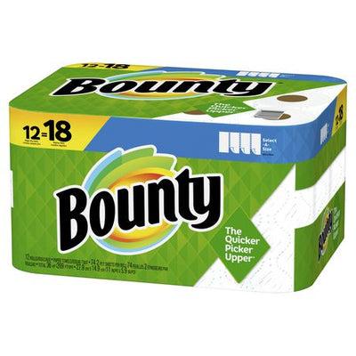 Bounty Paper Towels, 12 pk