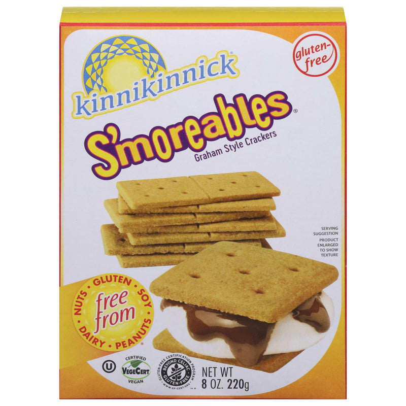 Kinnikinnick S'moreables Gluten Free Graham Style Crackers, 227 g