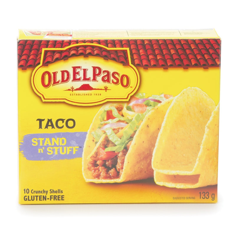 Old El Paso Taco Stand N' Stuff Shells, 133 g