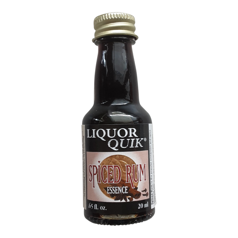 Liquor Quik, Spirits, More Spirits, Mix, Spiced Rum Essence, 20ml (.65 fl oz)