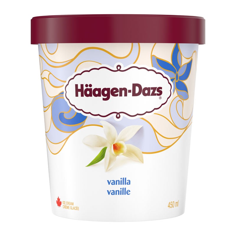Haagen-Dazs Vanilla Ice Cream, 450 mL