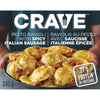 Crave Pesto Ravioli With Spicy Italian Sausage, 340 g