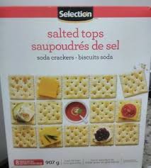 Selection Soda Crackers Salted Tops, 907 g