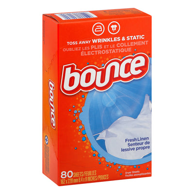 Bounce Fresh Linen Dryer Sheets, 80ct