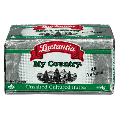 Lactania Unsalted Cultured Butter, 454 g