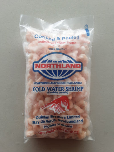 Quinland Brother's Cooked & Peeled Shrimp, 340 g